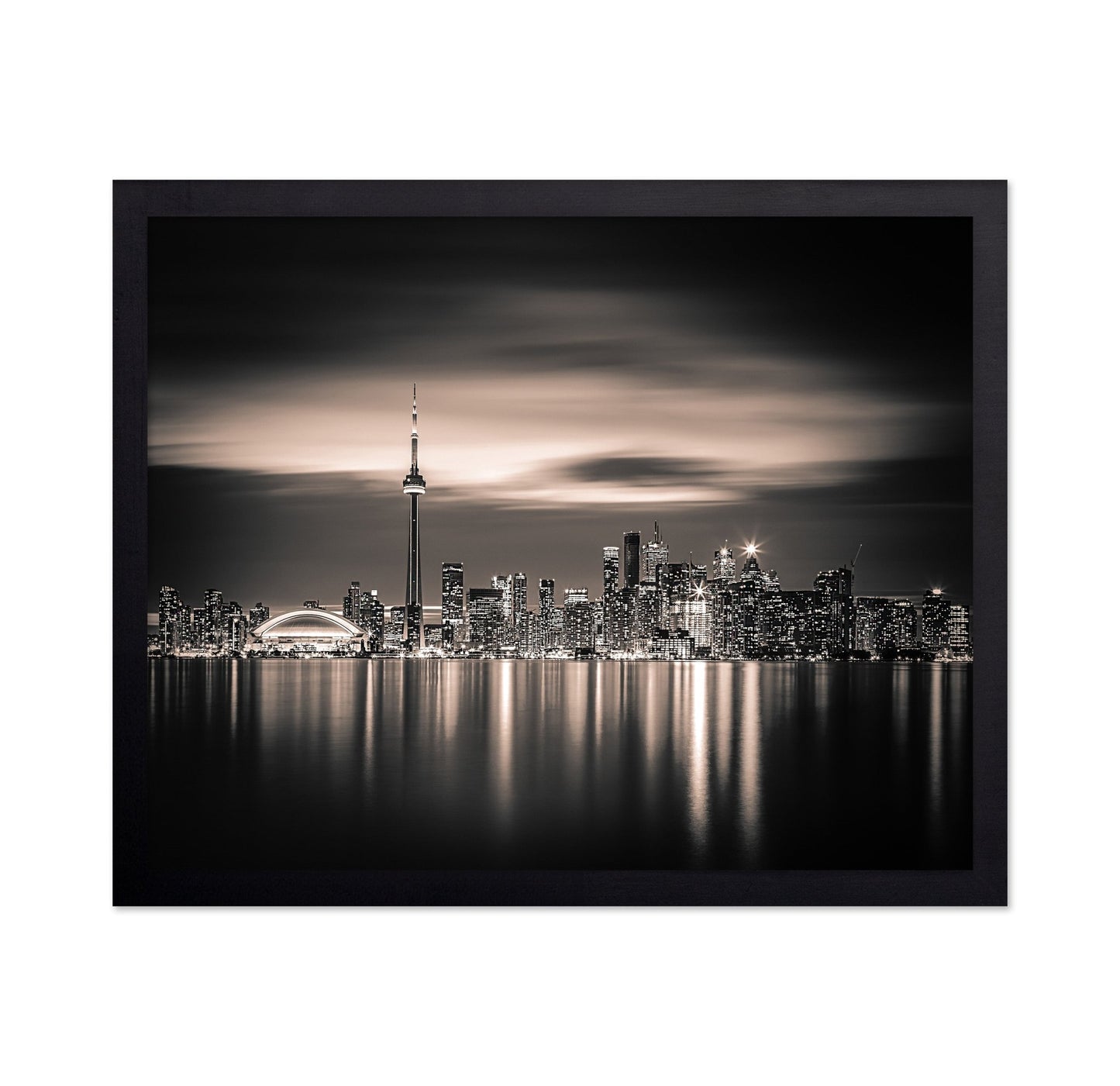 Toronto Night Reflection
