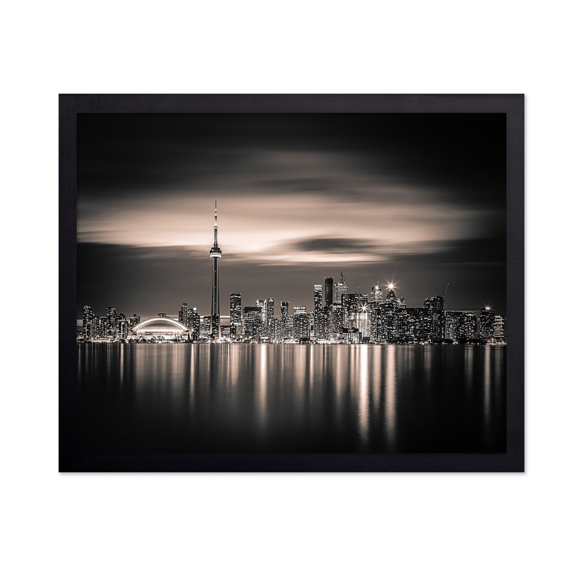 Toronto Night Reflection