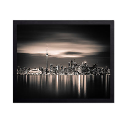 Toronto Night Reflection