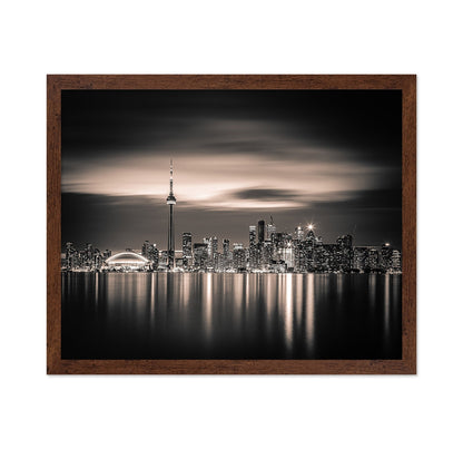 Toronto Night Reflection