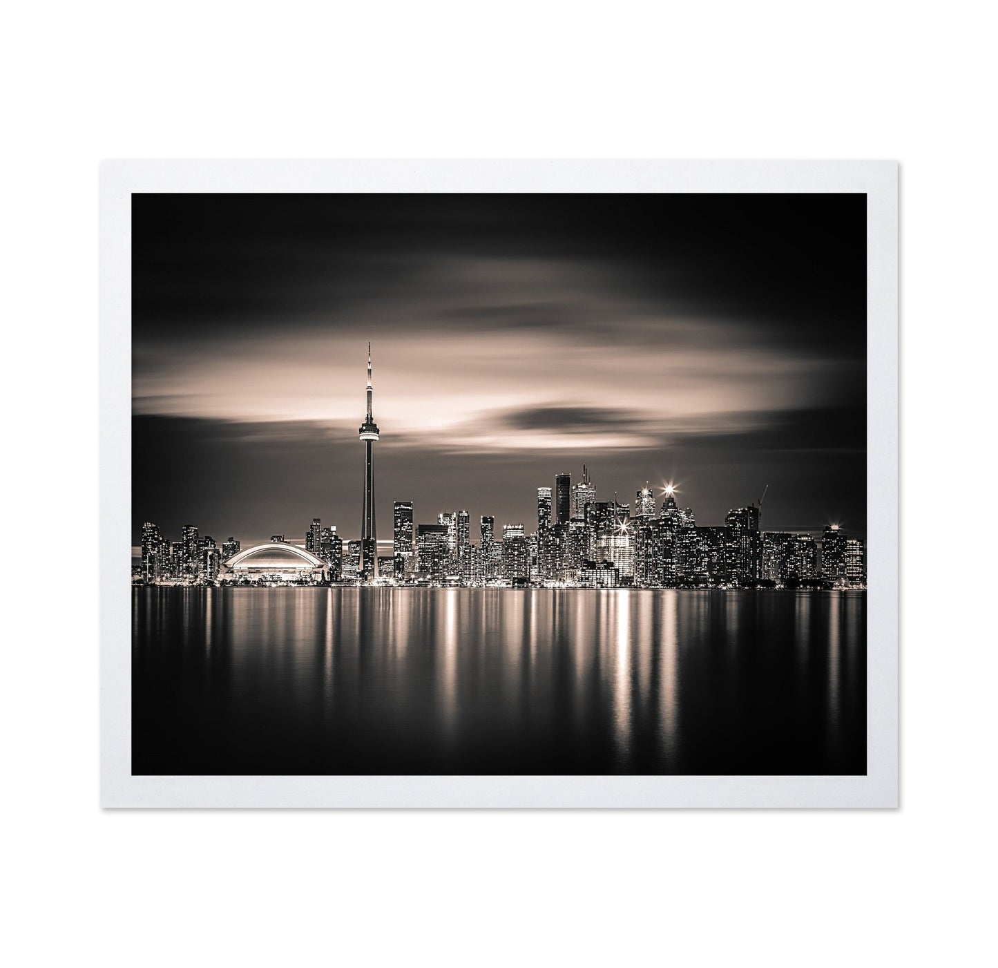Toronto Night Reflection