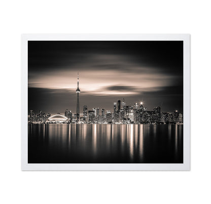Toronto Night Reflection