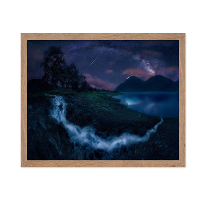 Starlit Mountain Stream