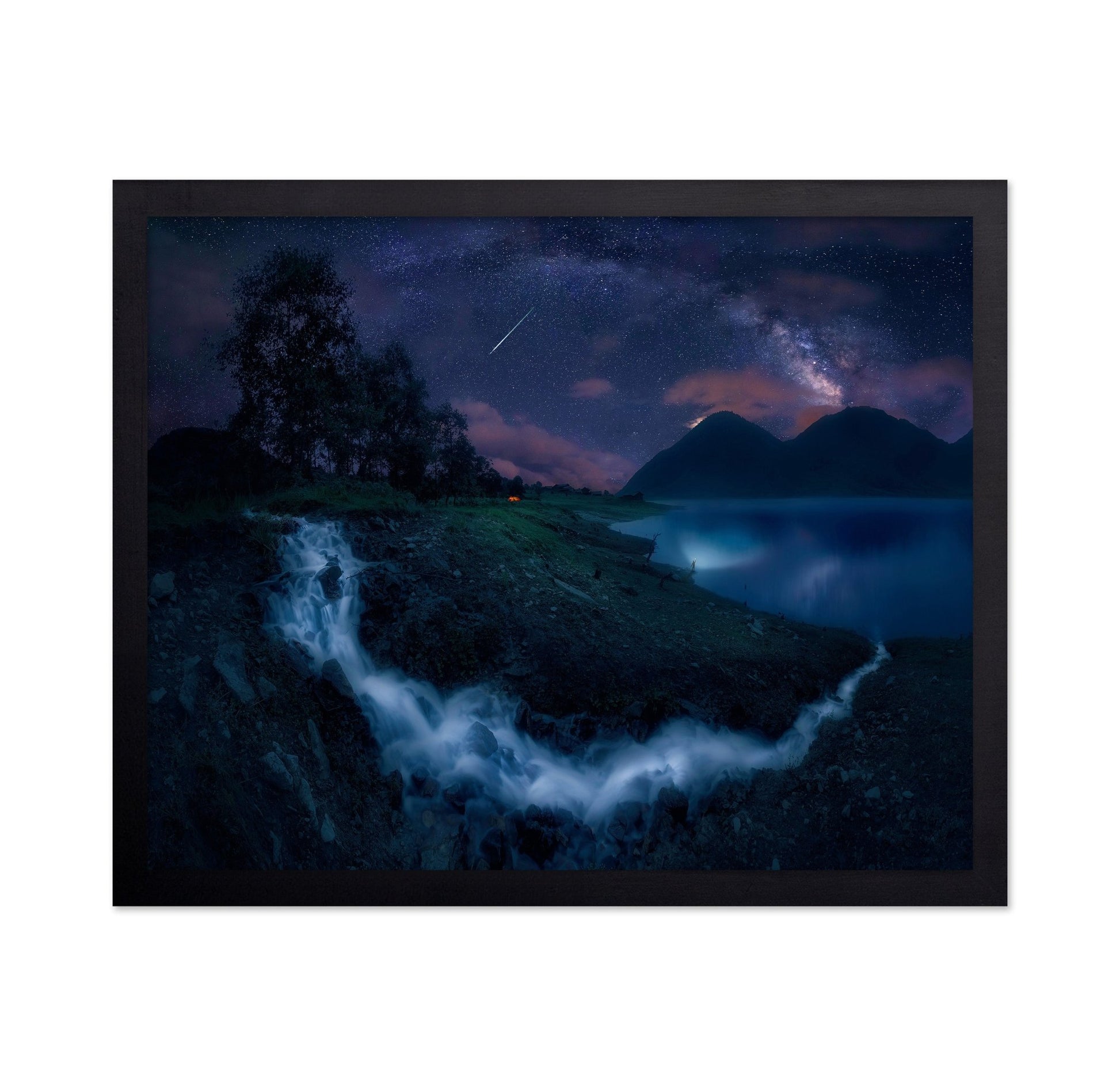 Starlit Mountain Stream