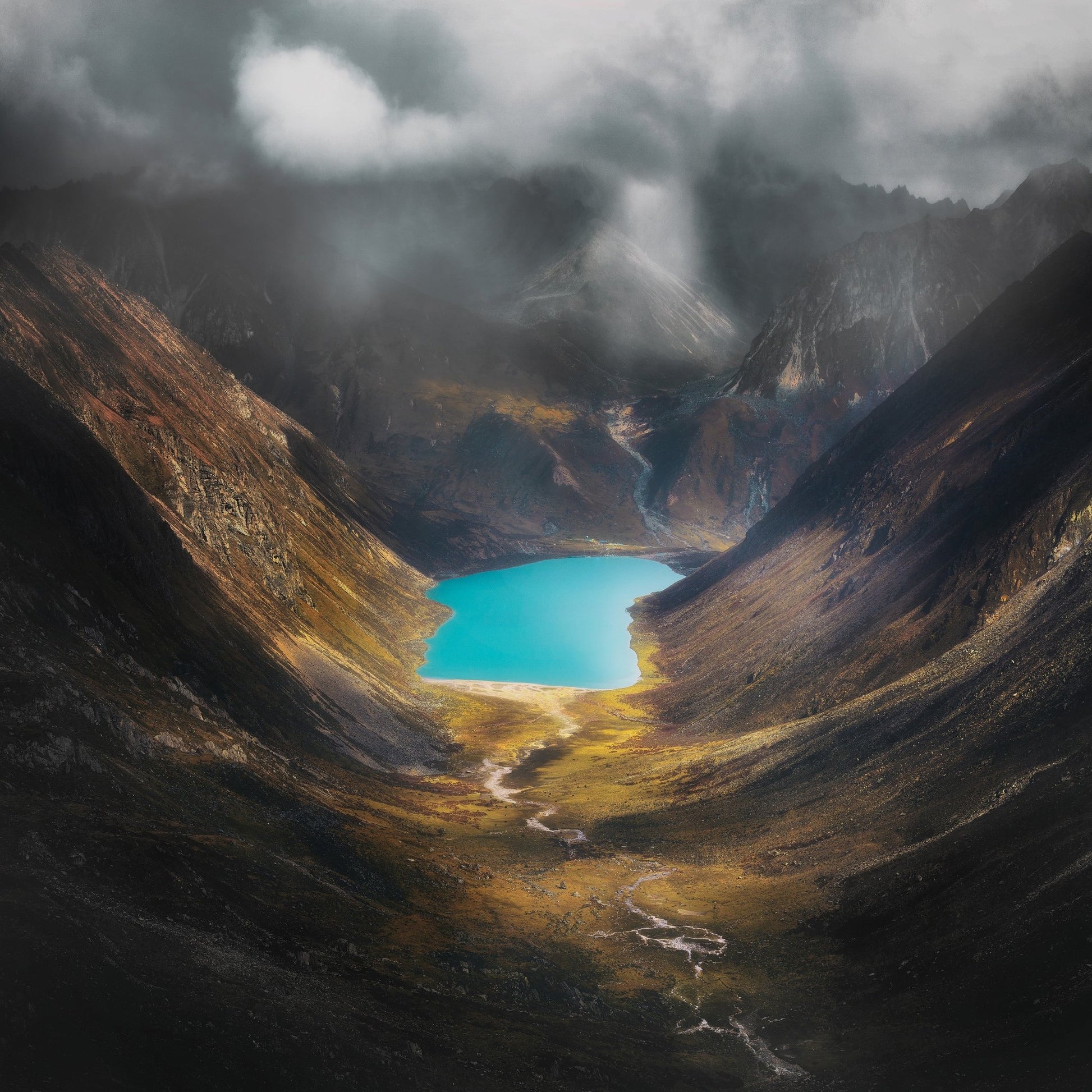 Hidden Alpine Lake