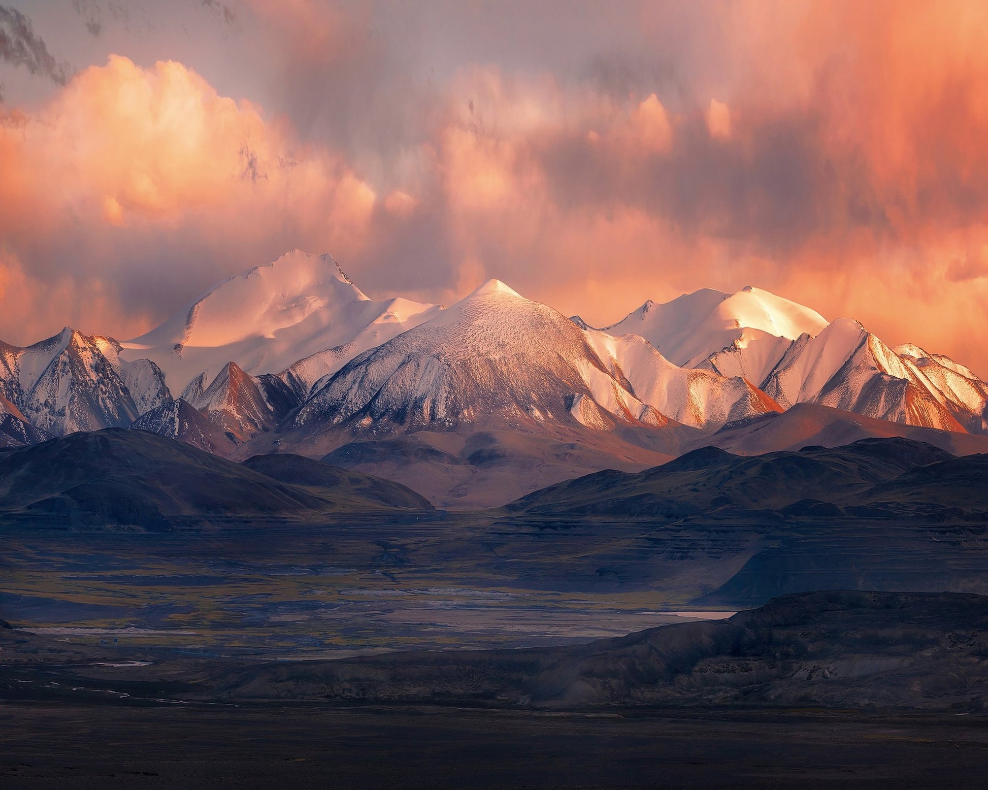 Golden Snow Peaks