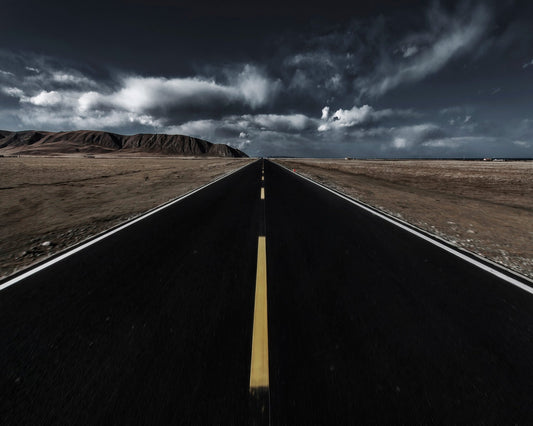 Endless Desert Road No1