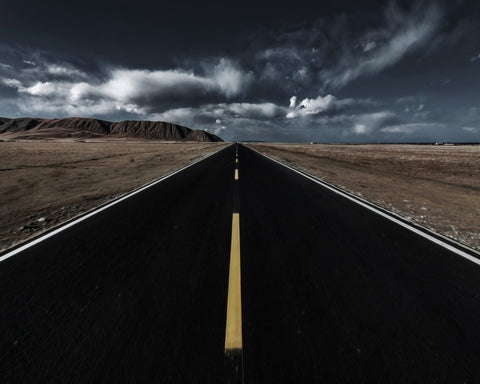 Endless Desert Road No1