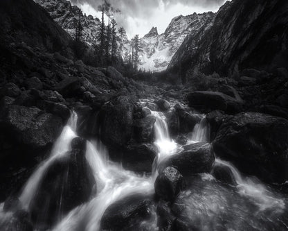 Alpine Stream Falls