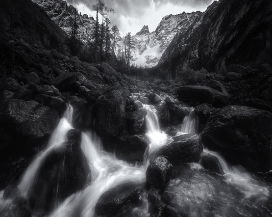 Alpine Stream Falls