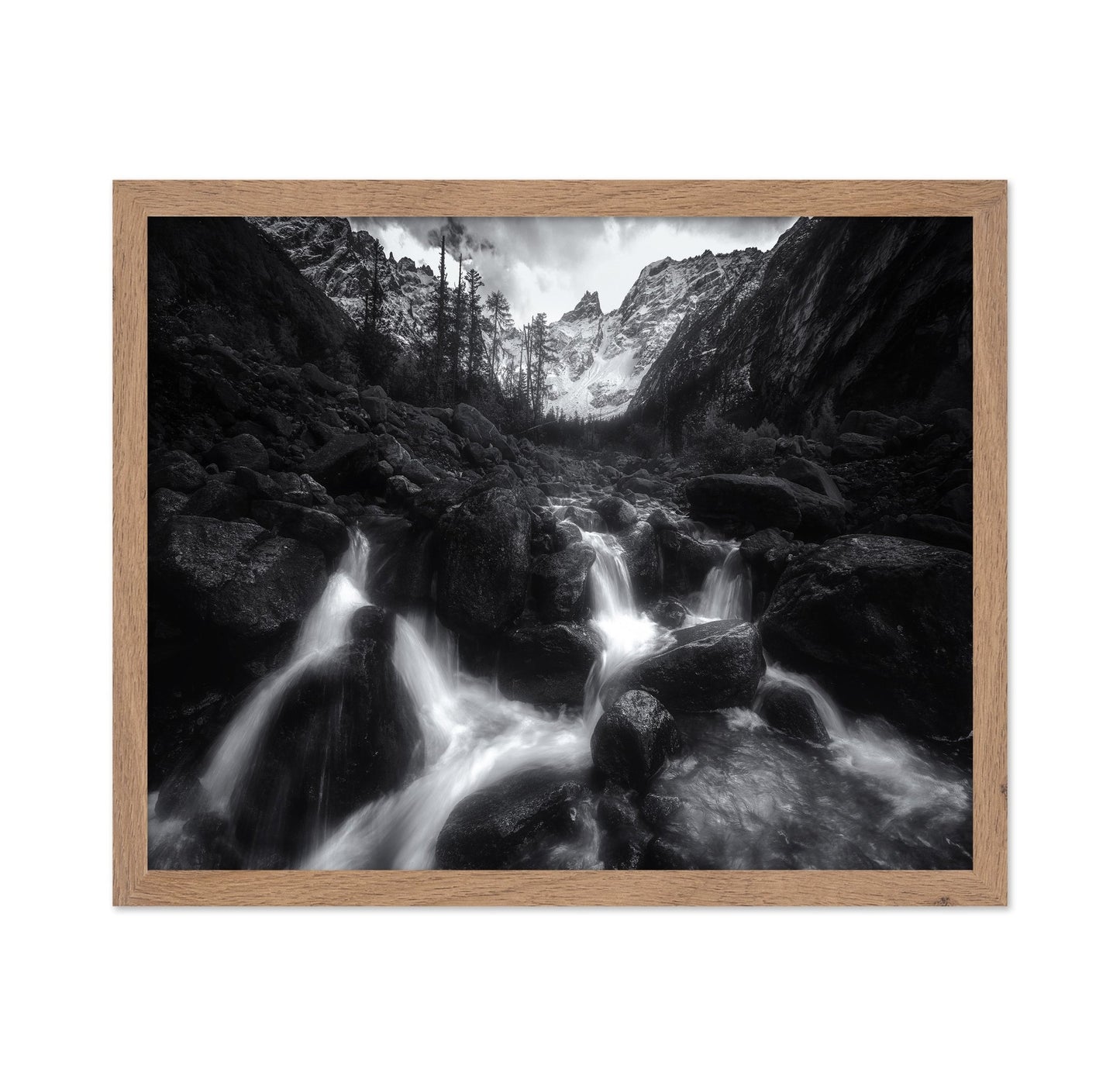 Alpine Stream Falls
