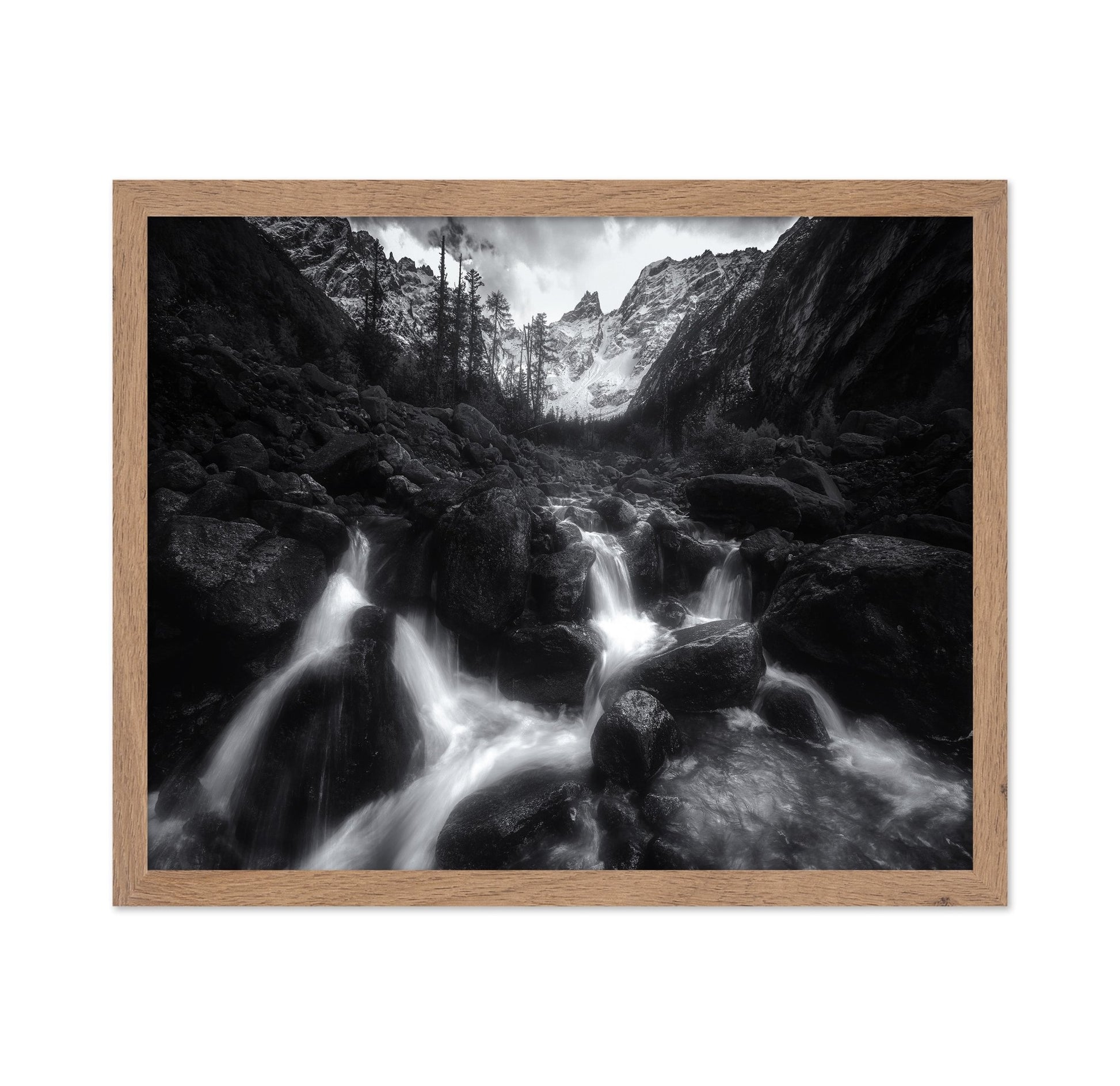 Alpine Stream Falls