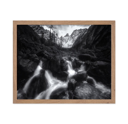 Alpine Stream Falls