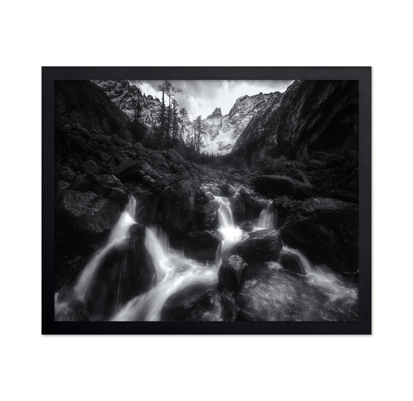 Alpine Stream Falls