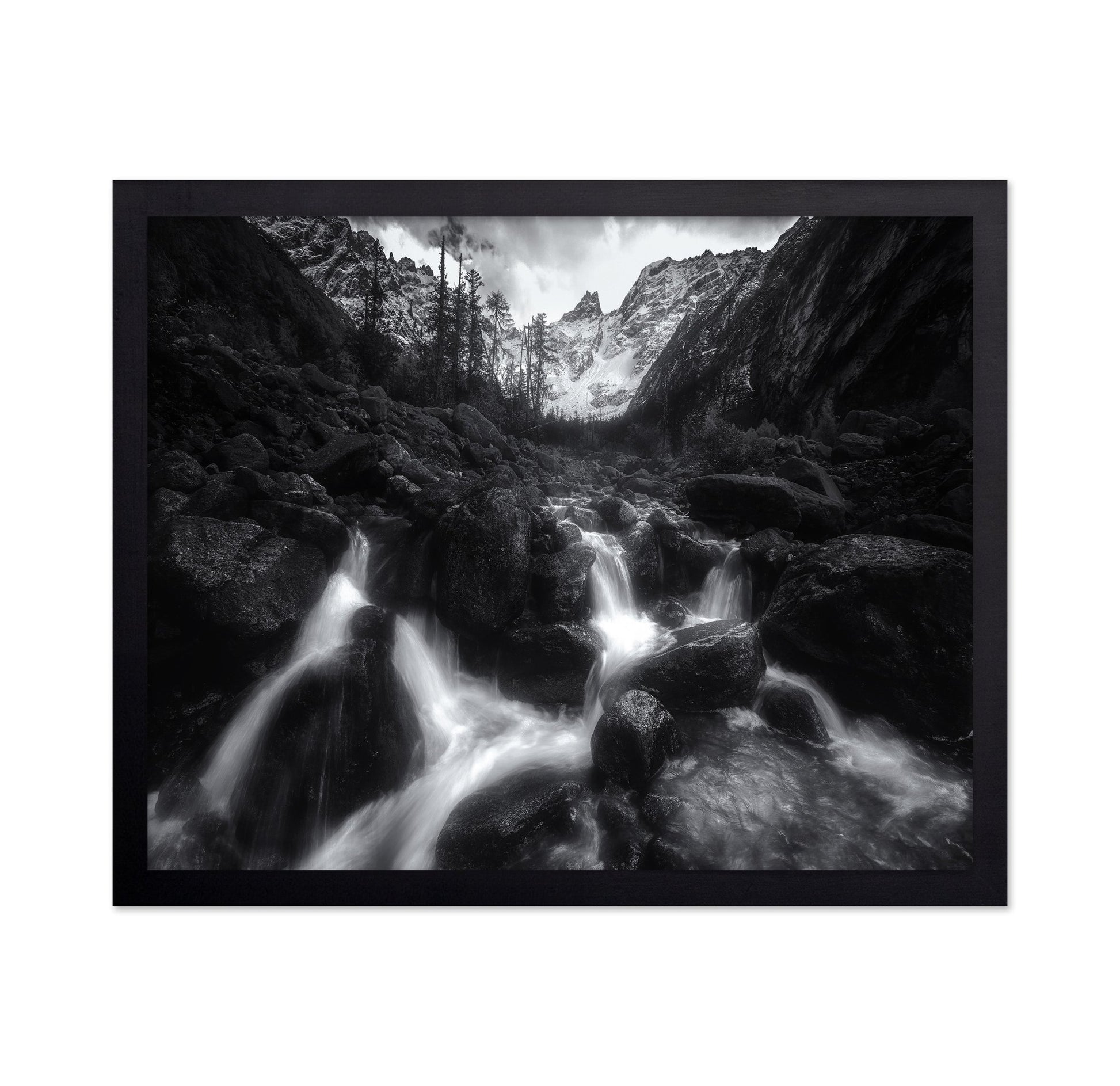 Alpine Stream Falls
