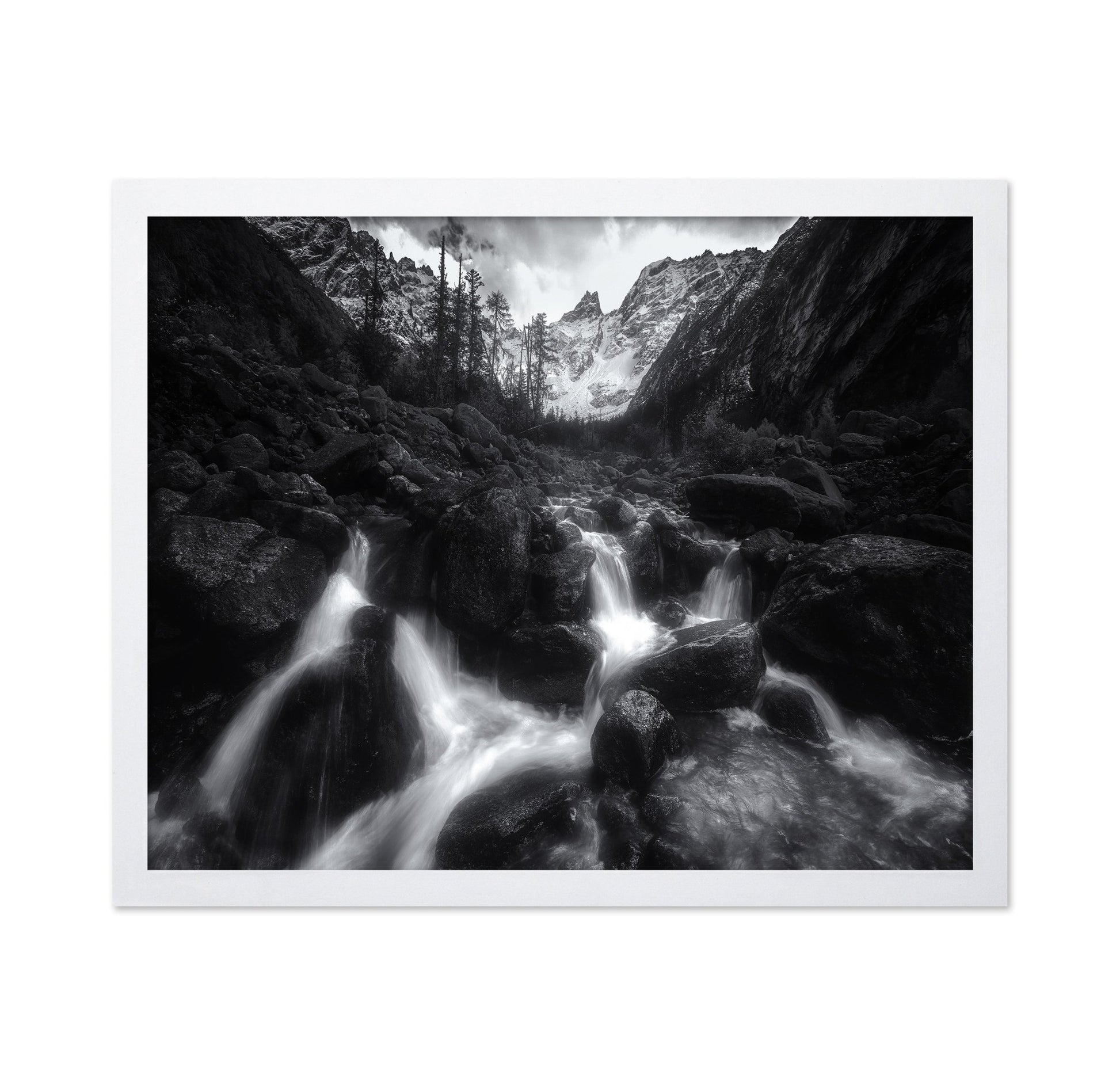 Alpine Stream Falls