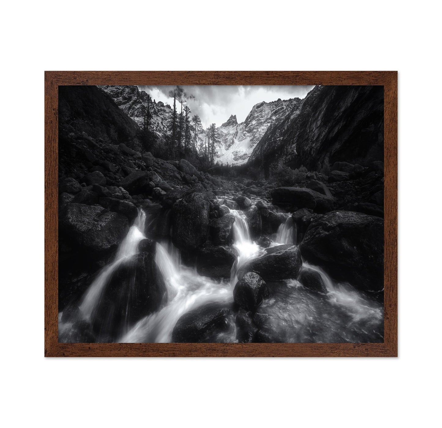 Alpine Stream Falls