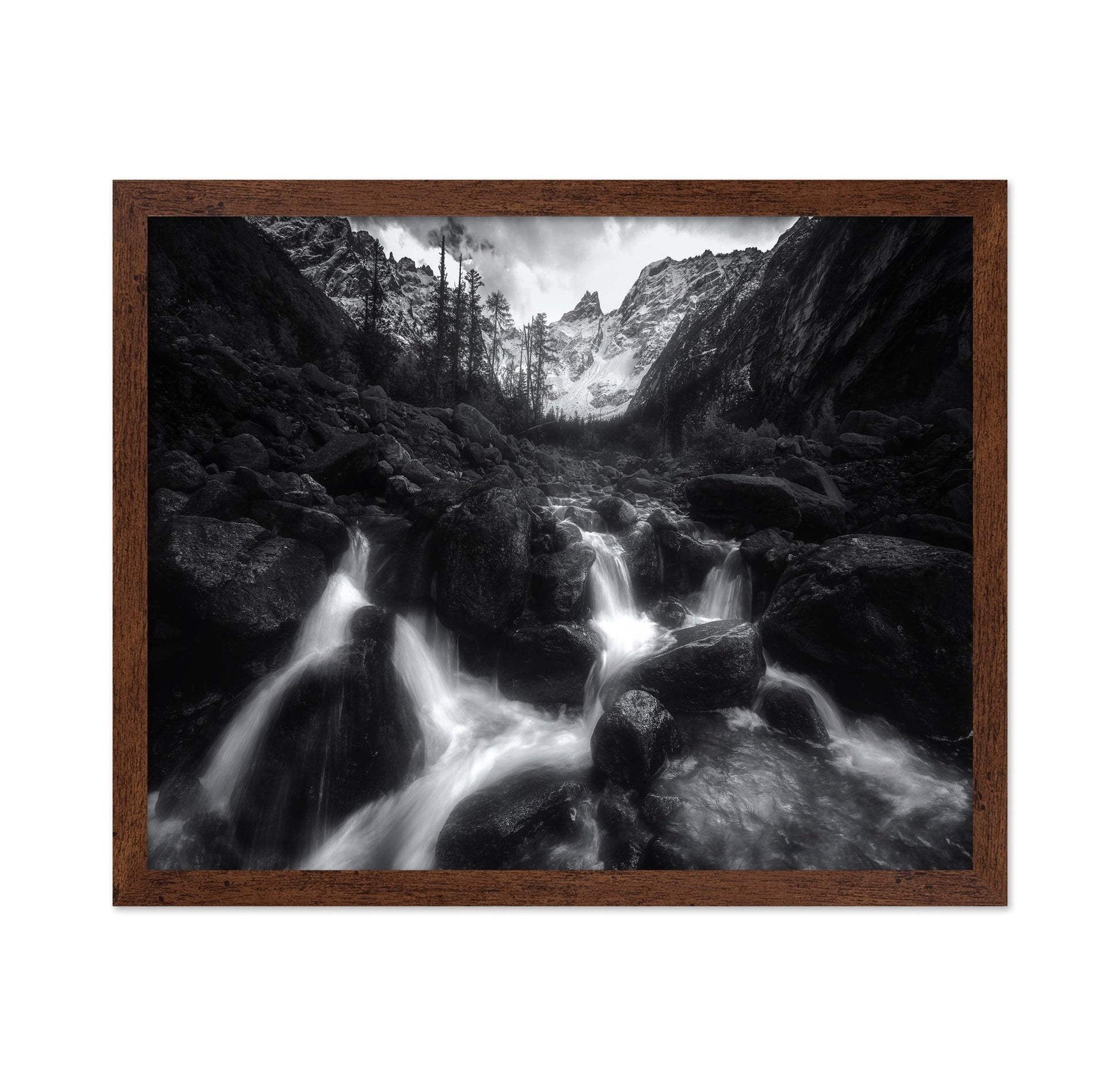 Alpine Stream Falls