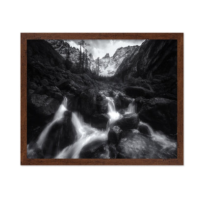 Alpine Stream Falls