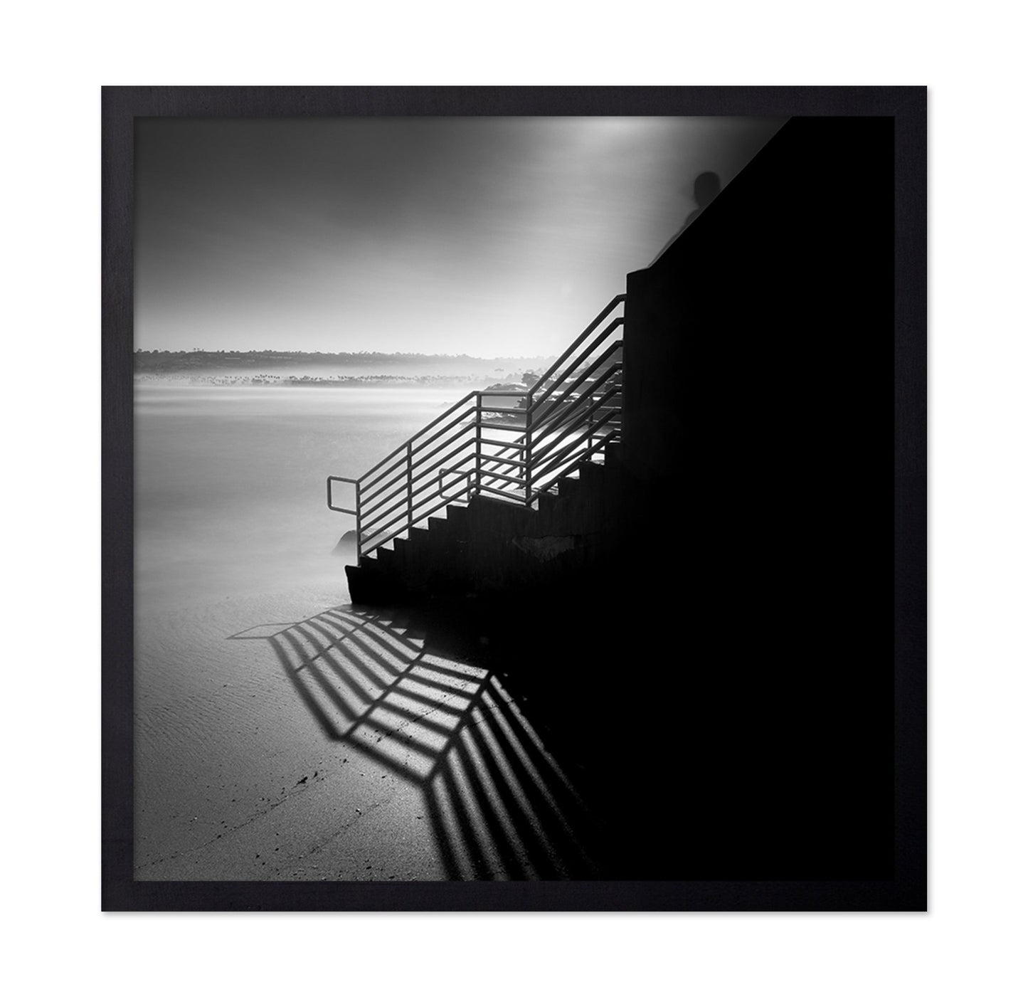 Stair Shadow Silence