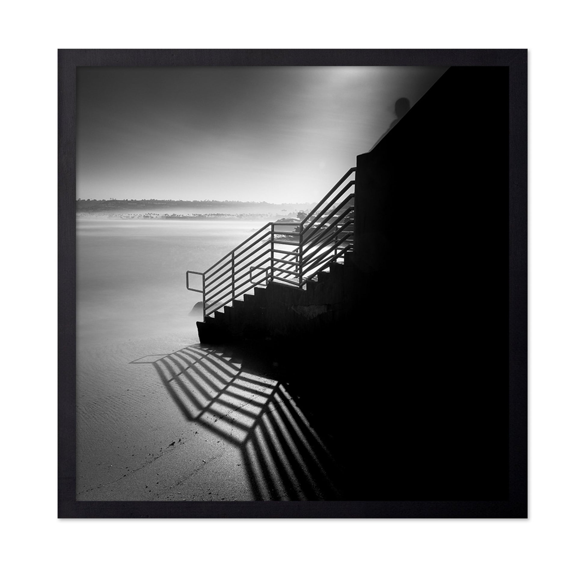Stair Shadow Silence