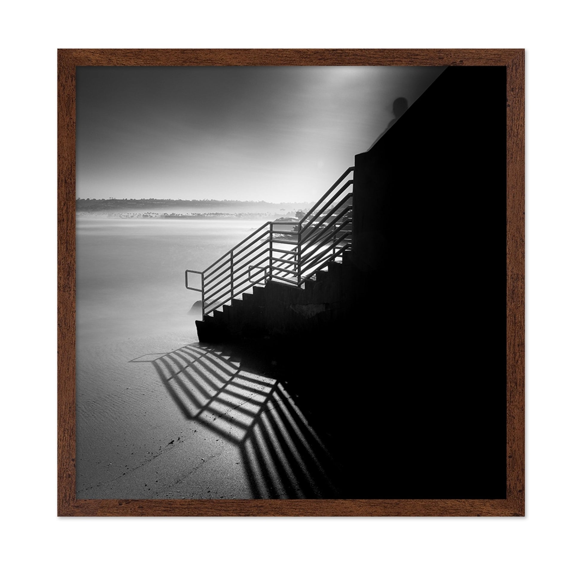 Stair Shadow Silence