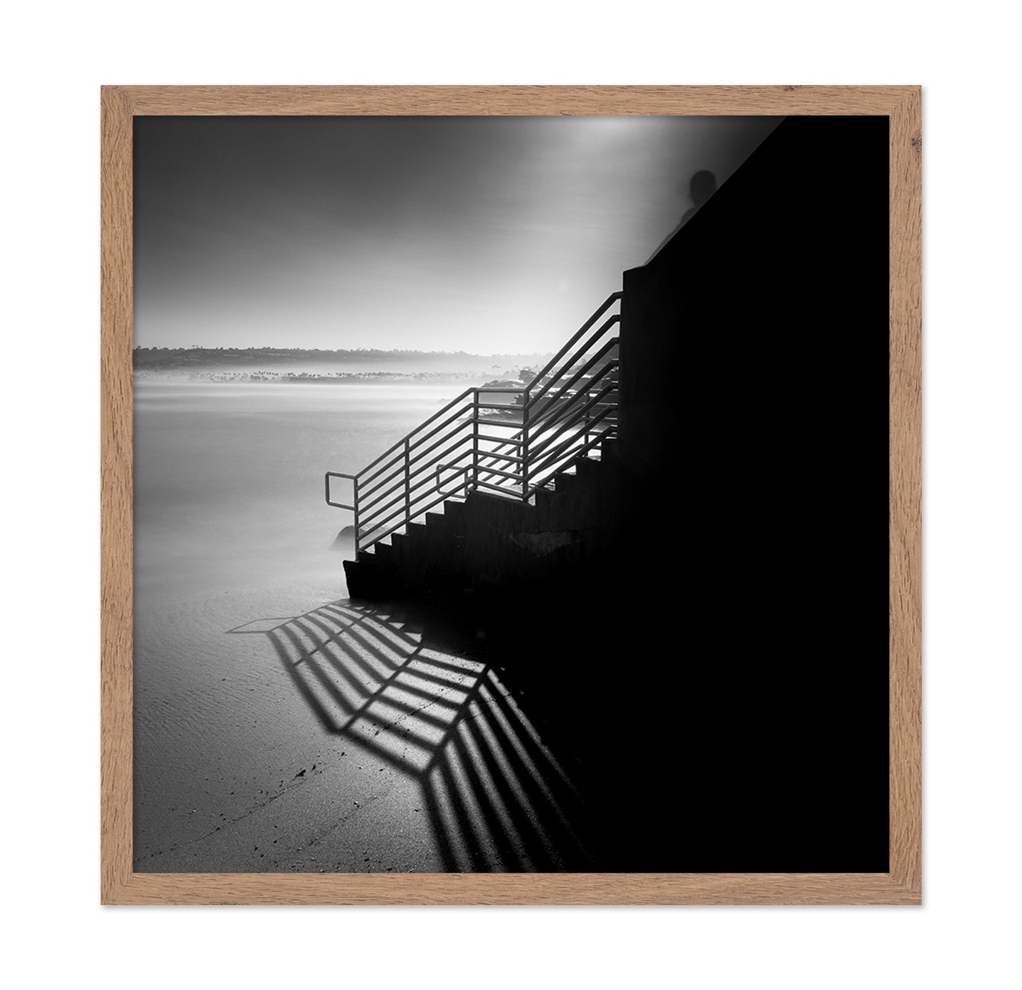 Stair Shadow Silence