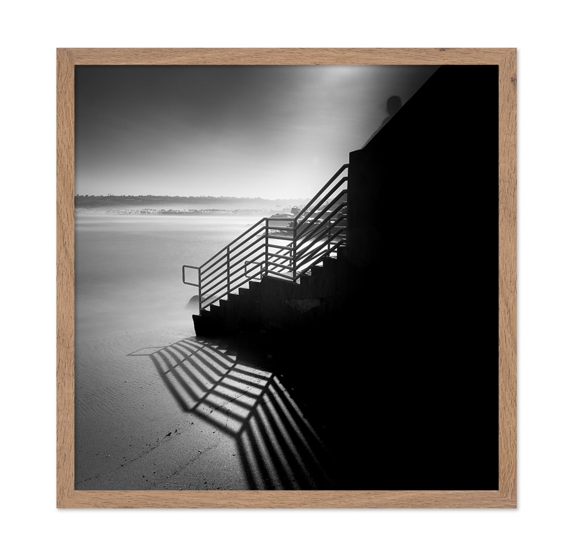 Stair Shadow Silence