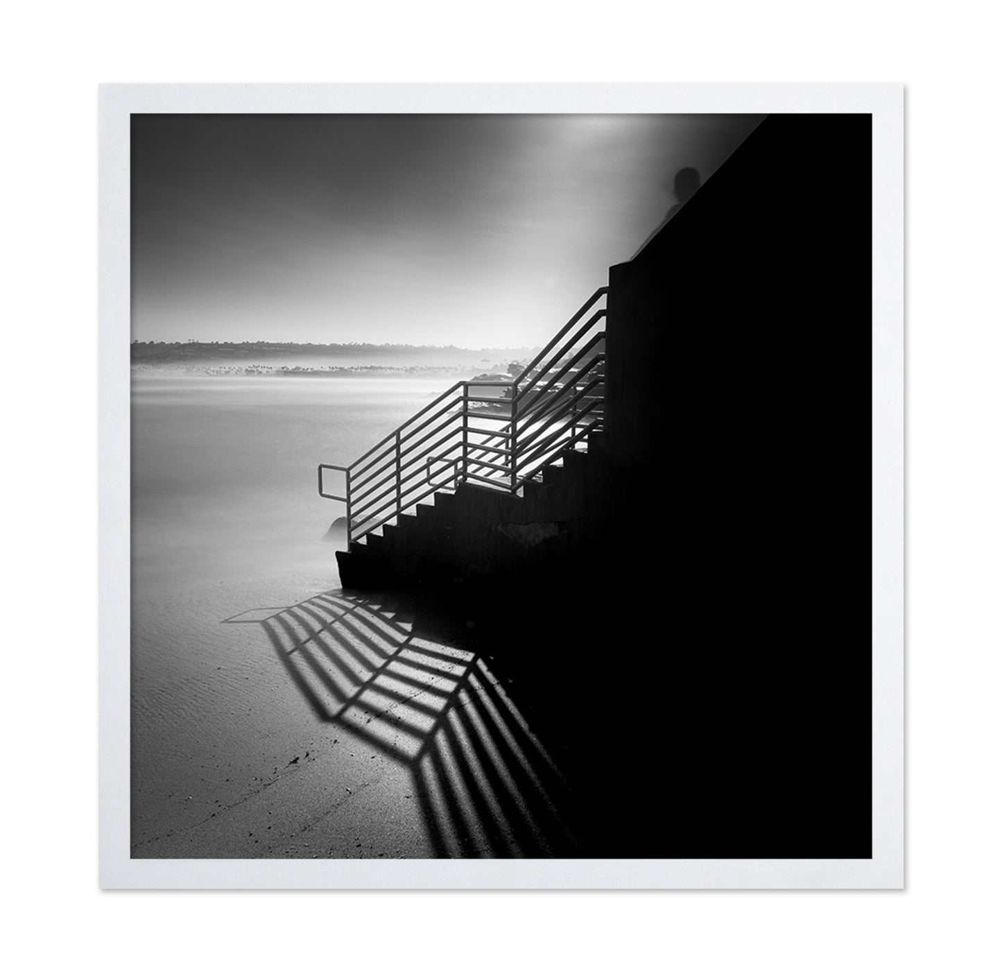 Stair Shadow Silence