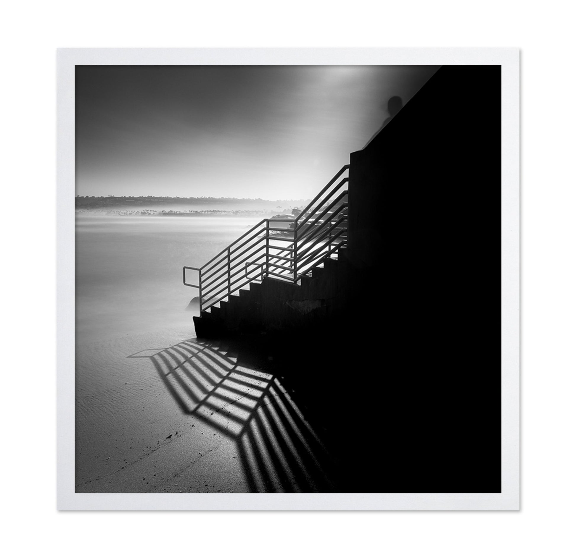 Stair Shadow Silence