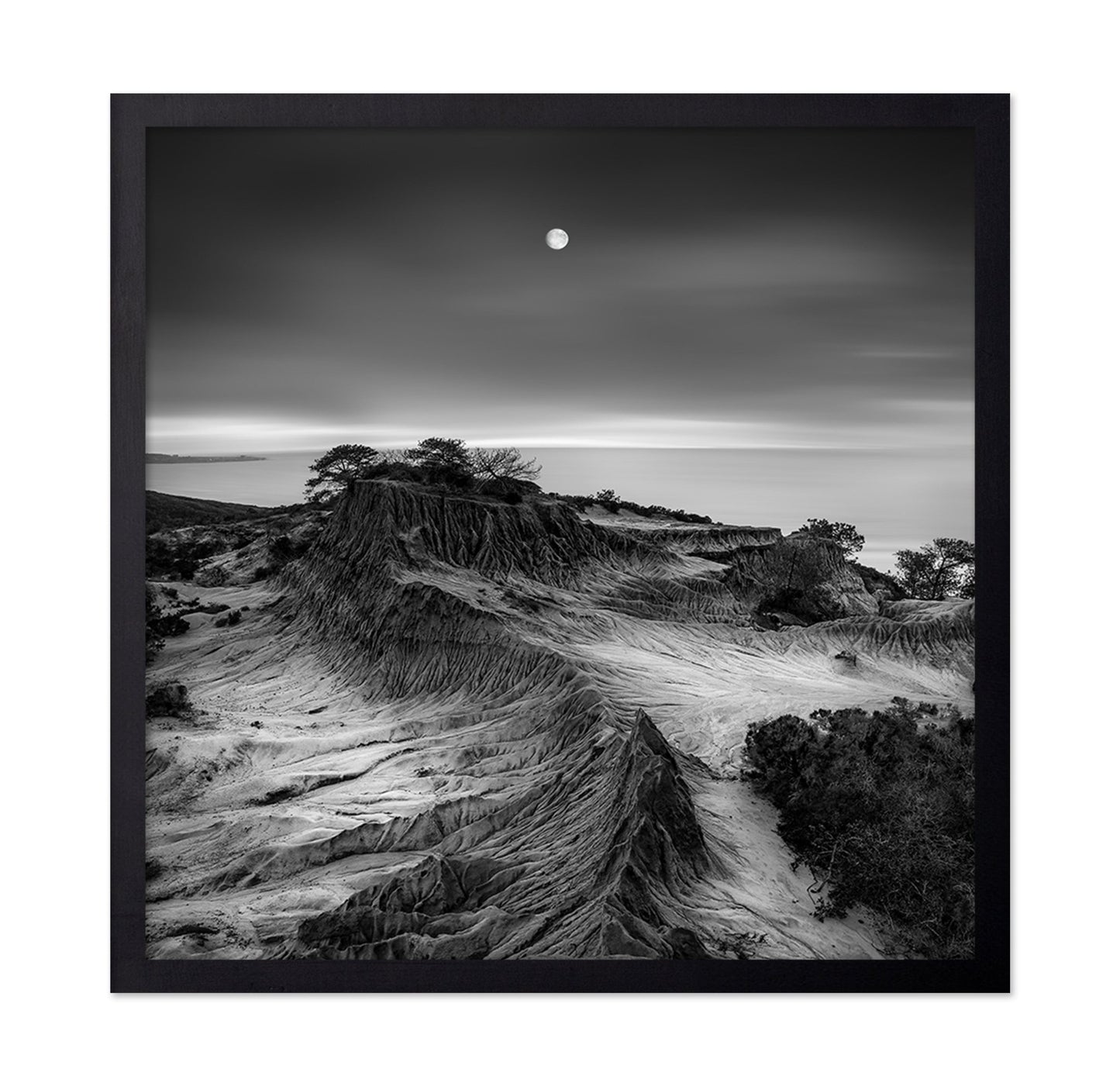Moonlit Desert Ridge