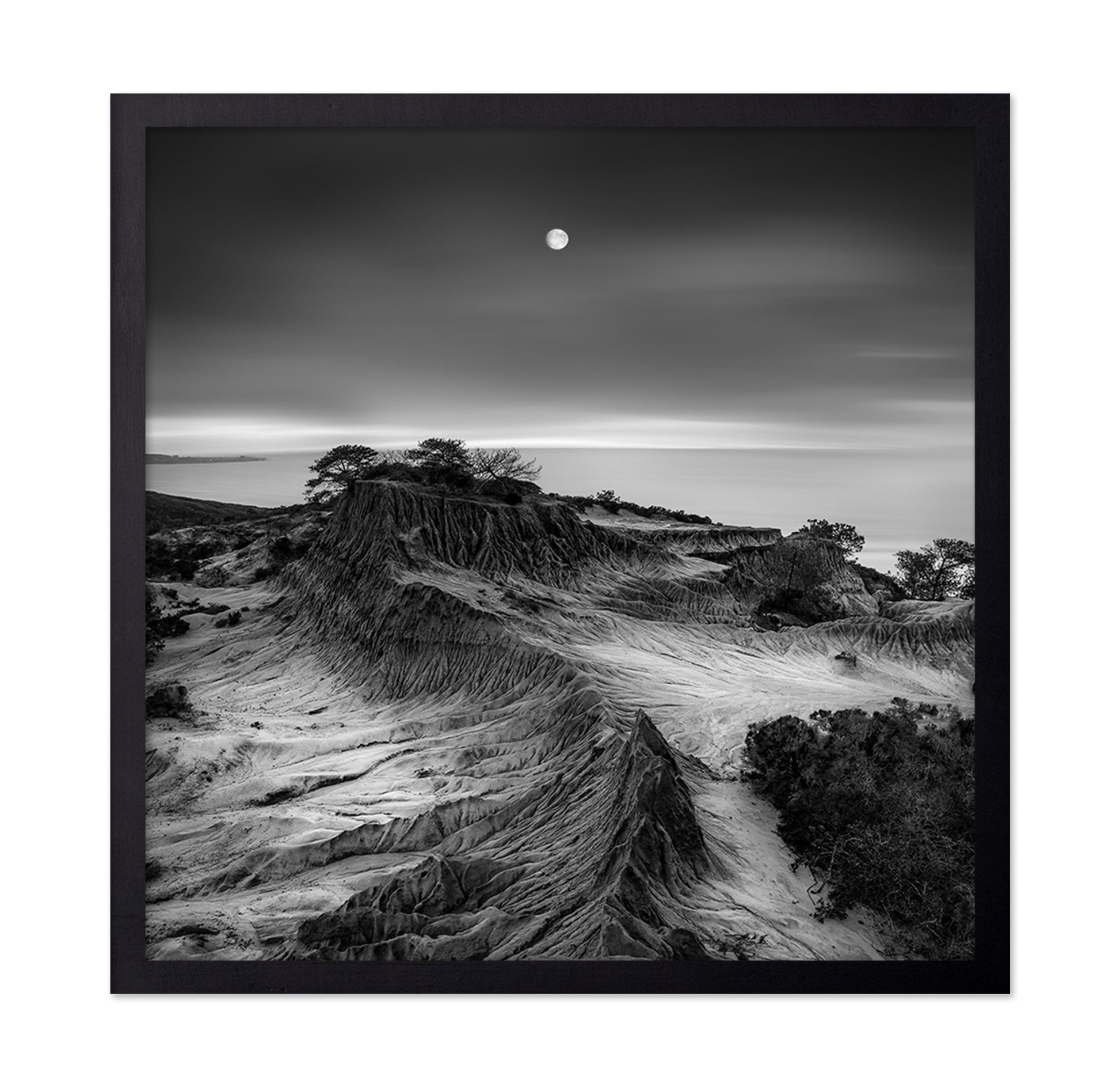 Moonlit Desert Ridge