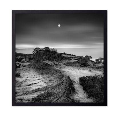 Moonlit Desert Ridge