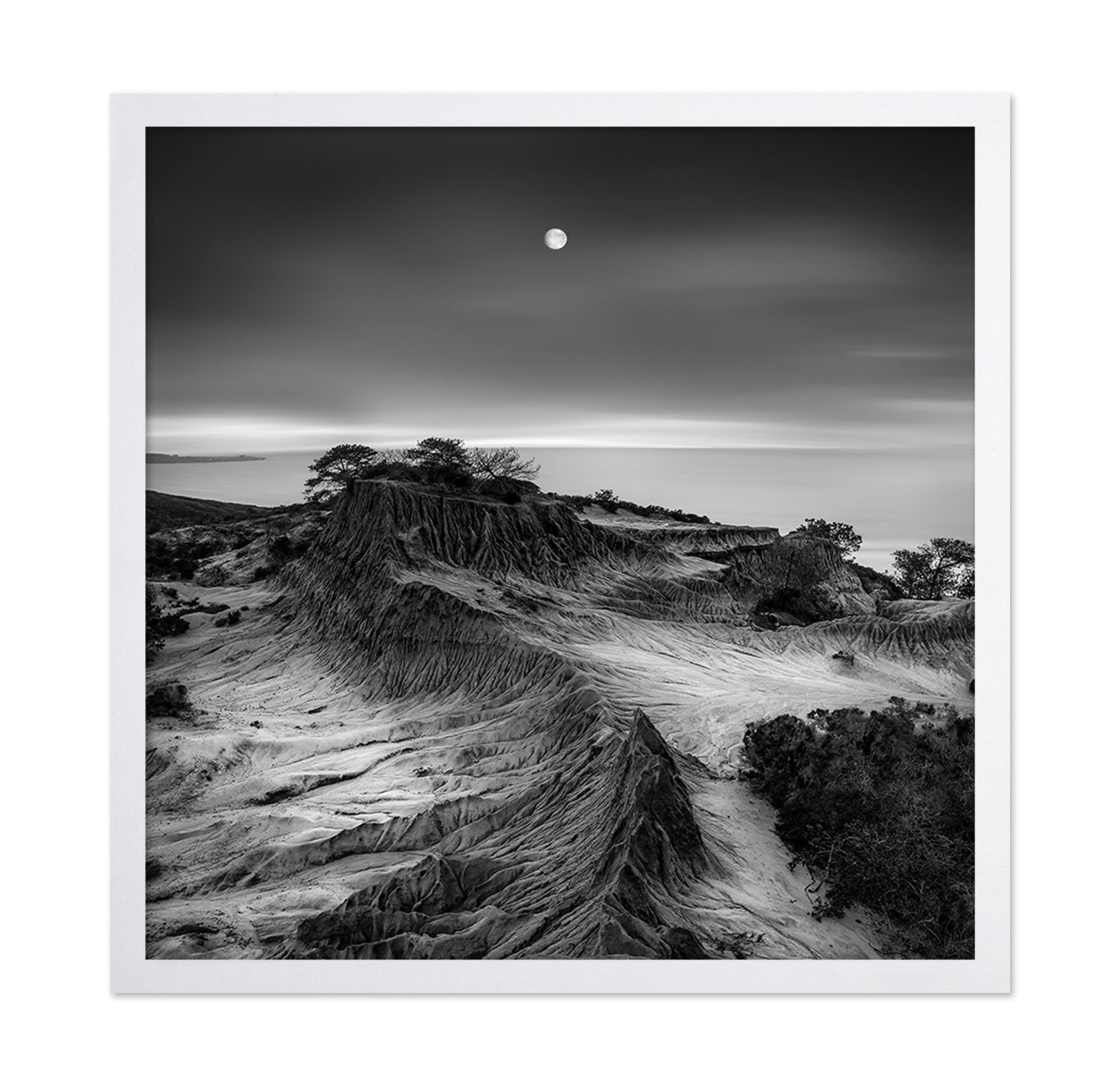 Moonlit Desert Ridge