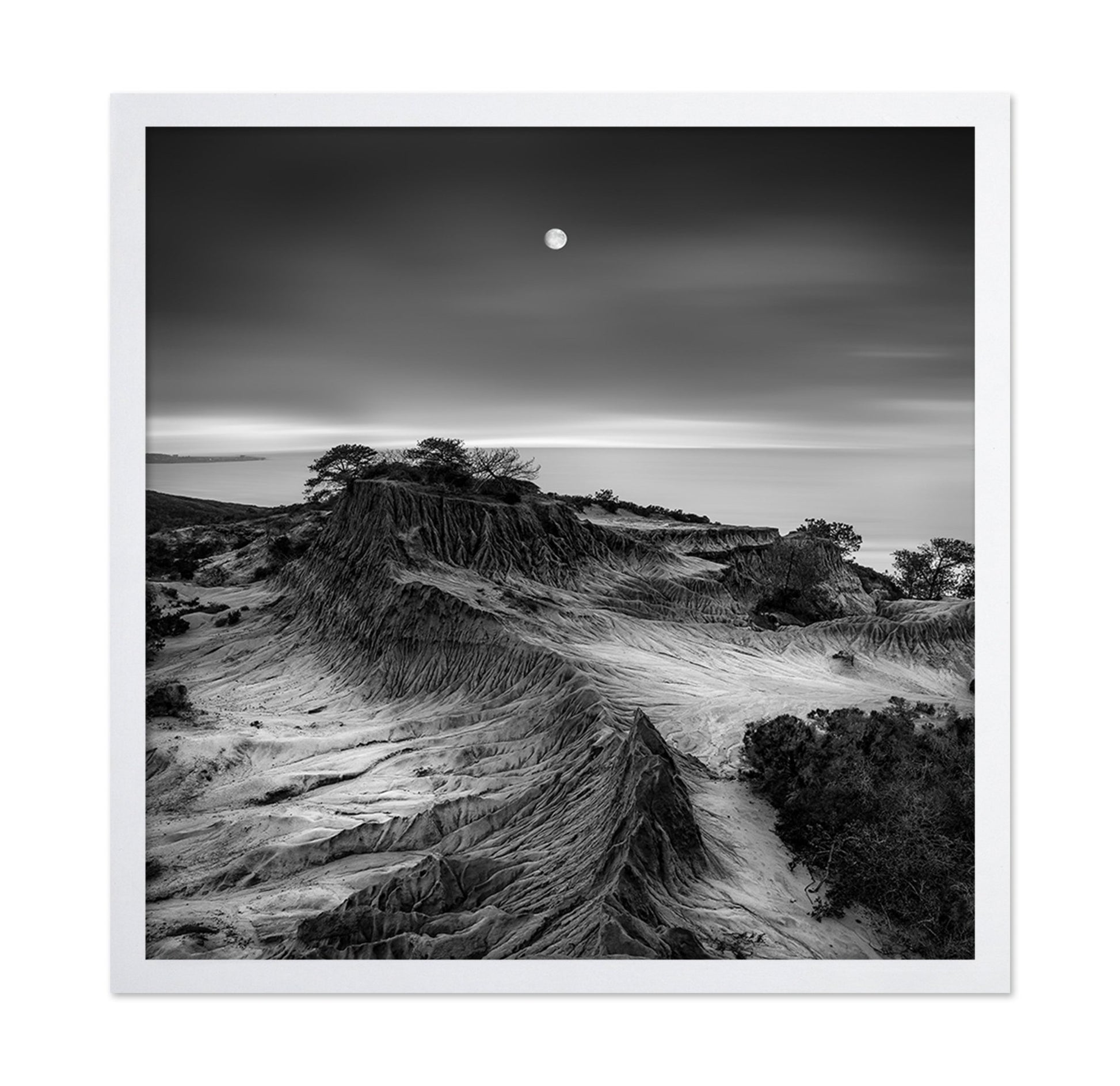 Moonlit Desert Ridge