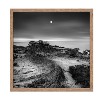 Moonlit Desert Ridge