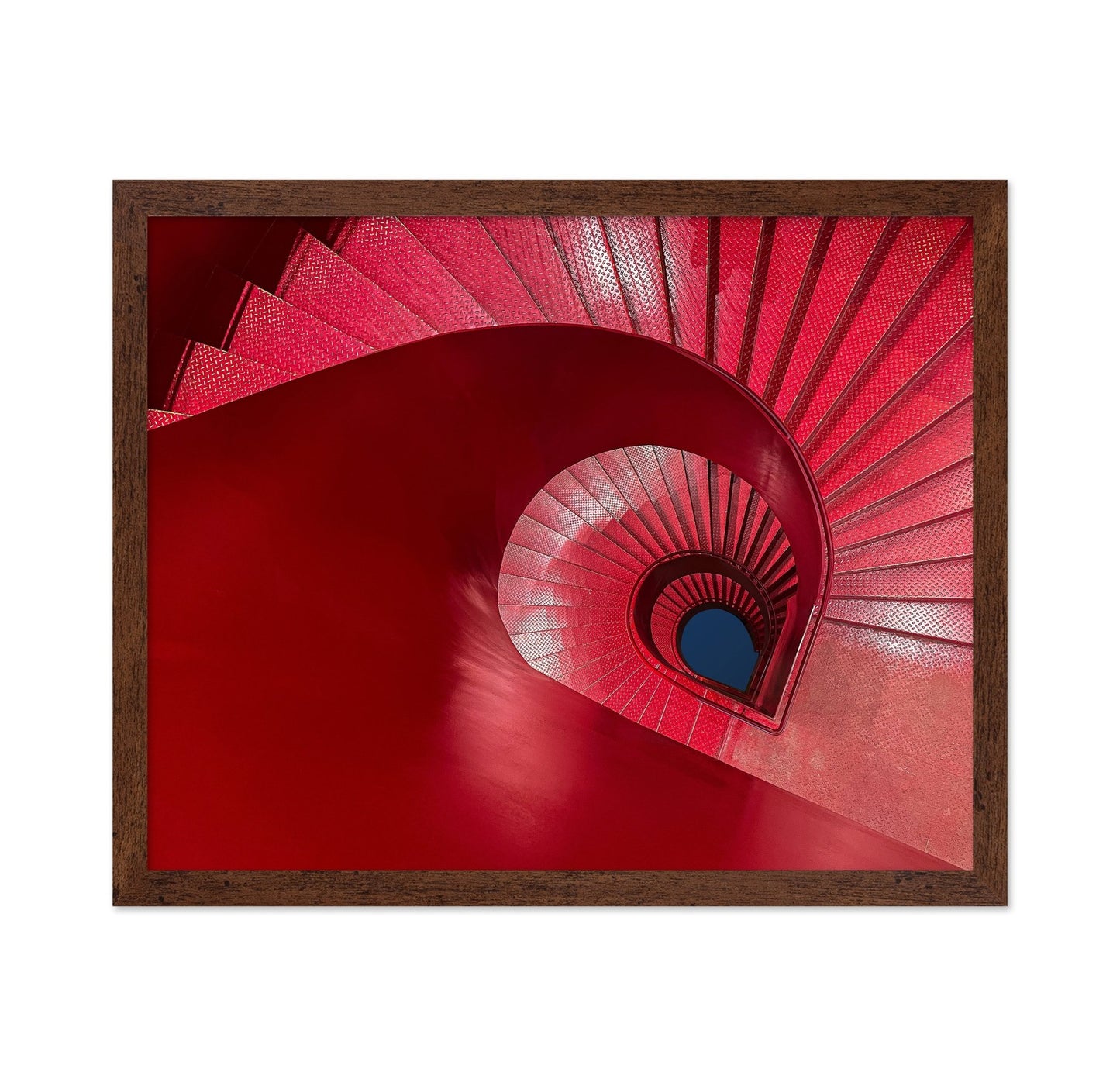 Red Spiral Staircase