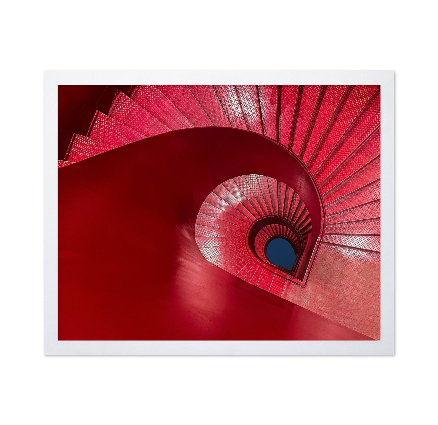 Red Spiral Staircase