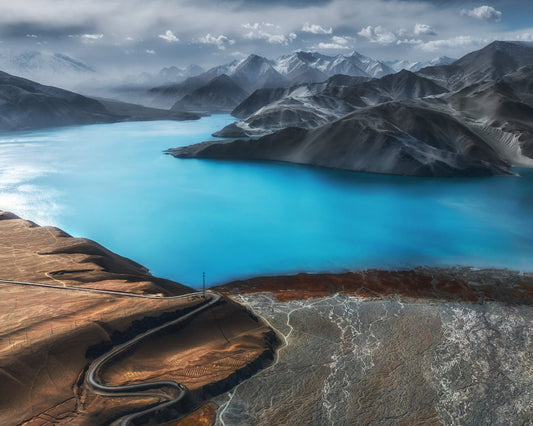 Turquoise Mountain Lake