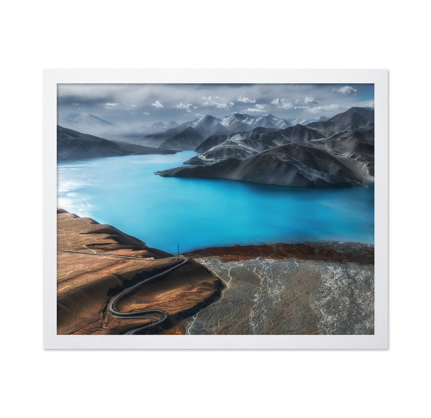 Turquoise Mountain Lake