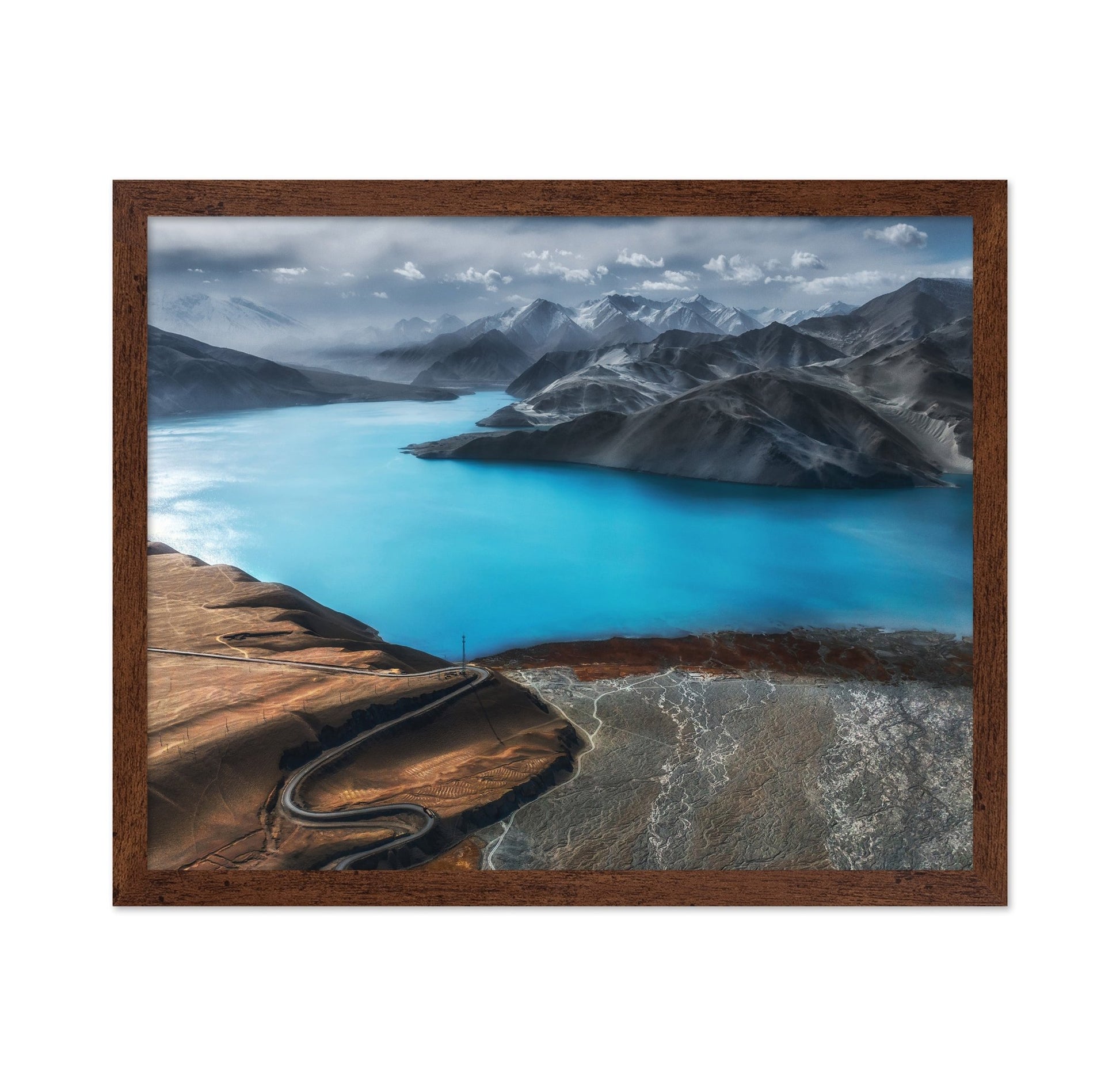 Turquoise Mountain Lake