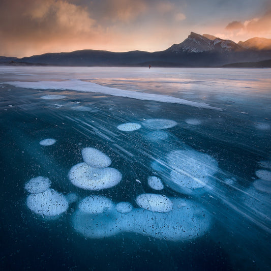 Frozen Lake Bubbles No1