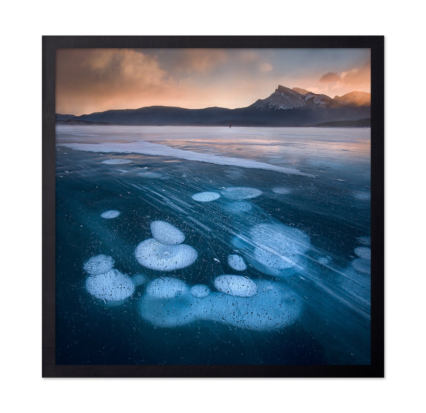 Frozen Lake Bubbles No1