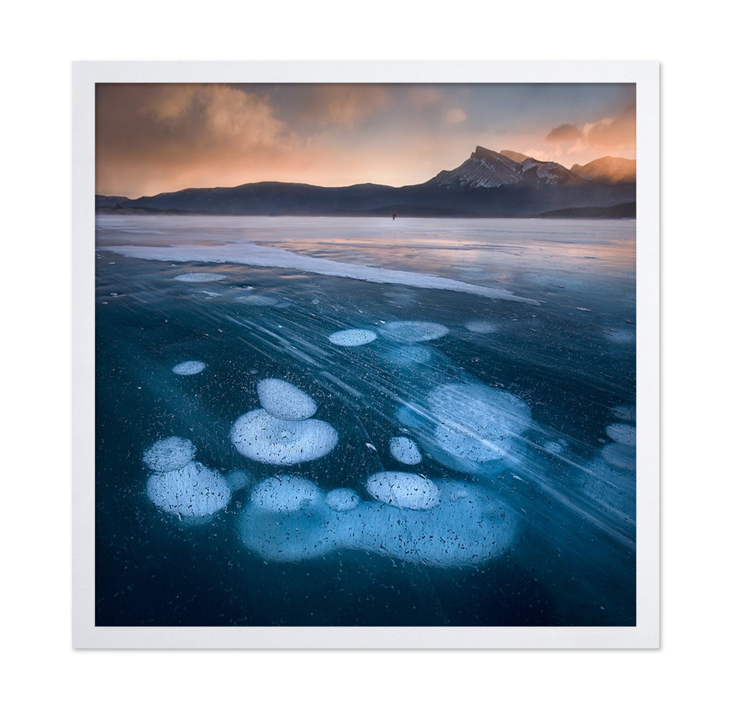Frozen Lake Bubbles No1