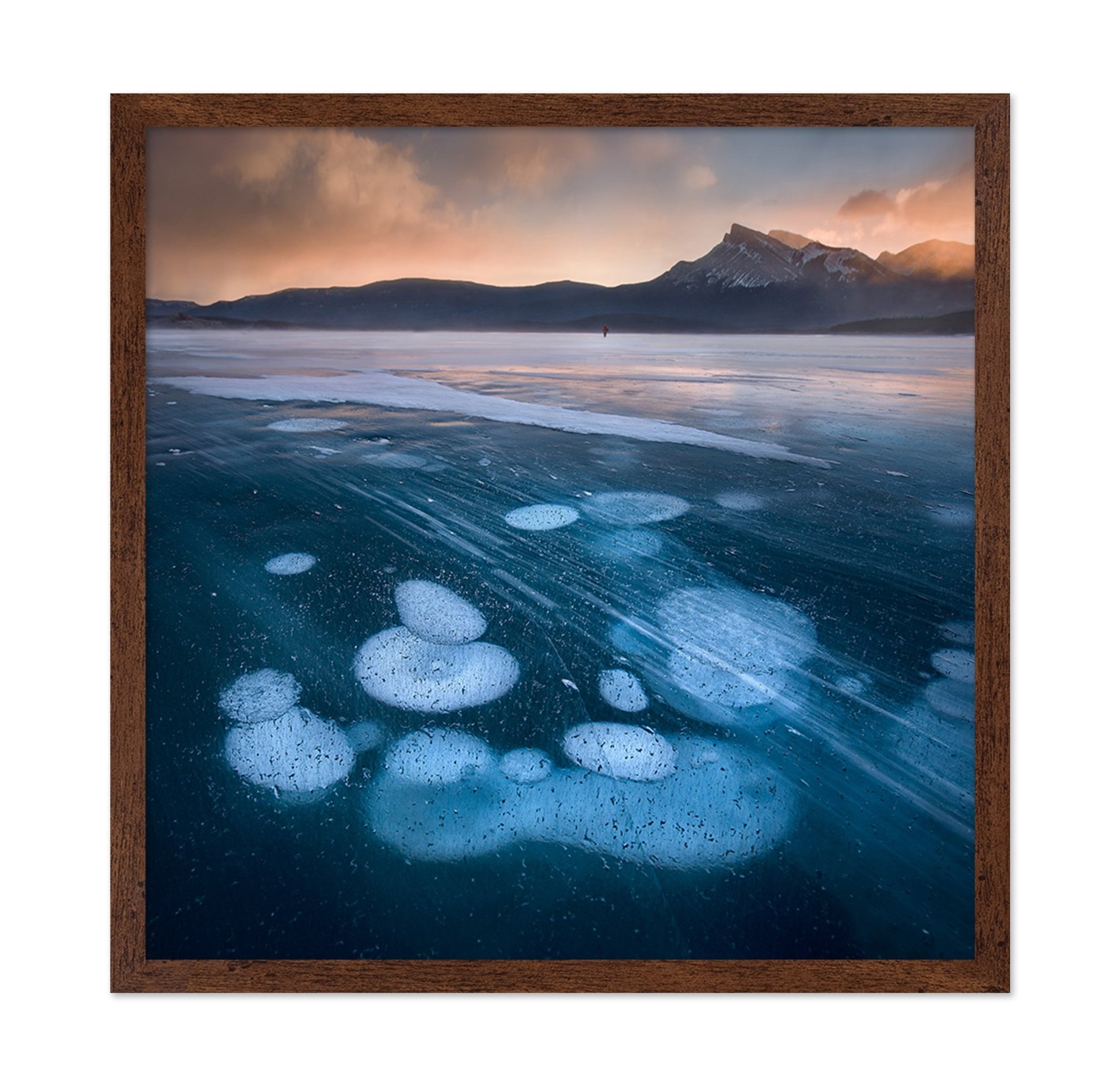 Frozen Lake Bubbles No1