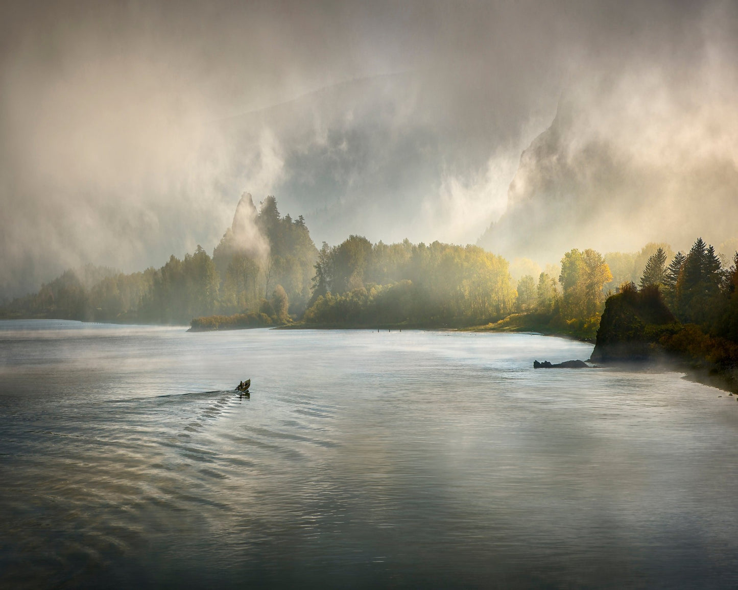 Misty River Escape