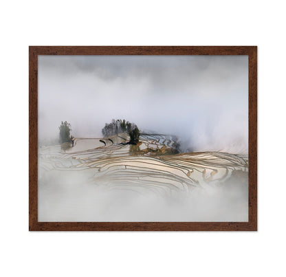 Misty Rice Terraces