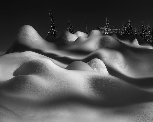 Snow Dune Shadows