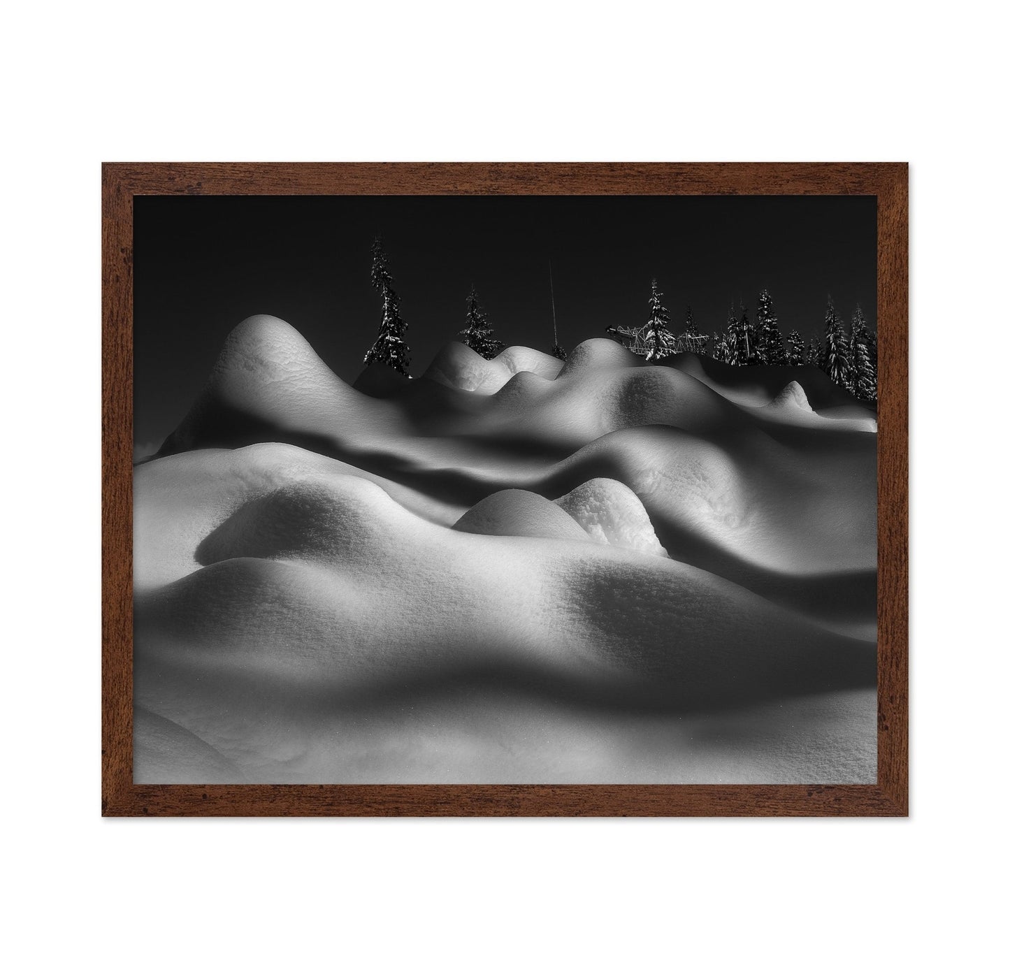 Snow Dune Shadows