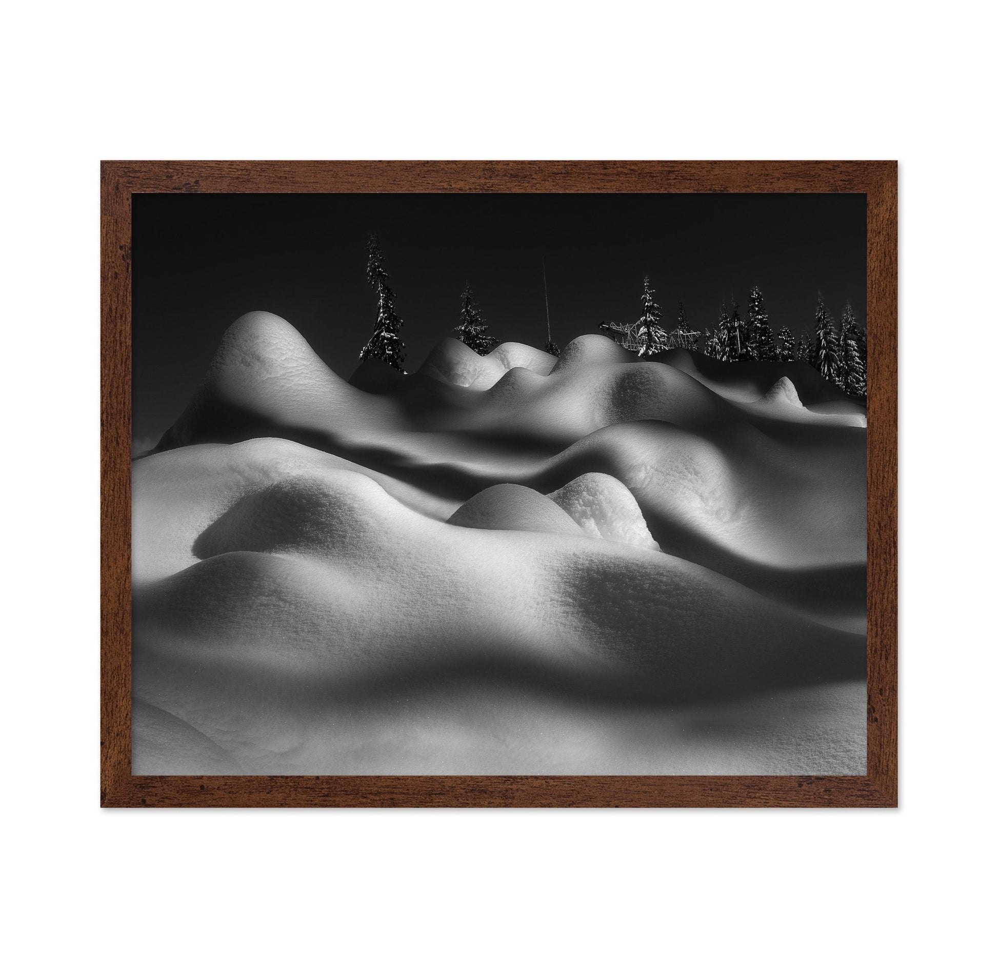 Snow Dune Shadows